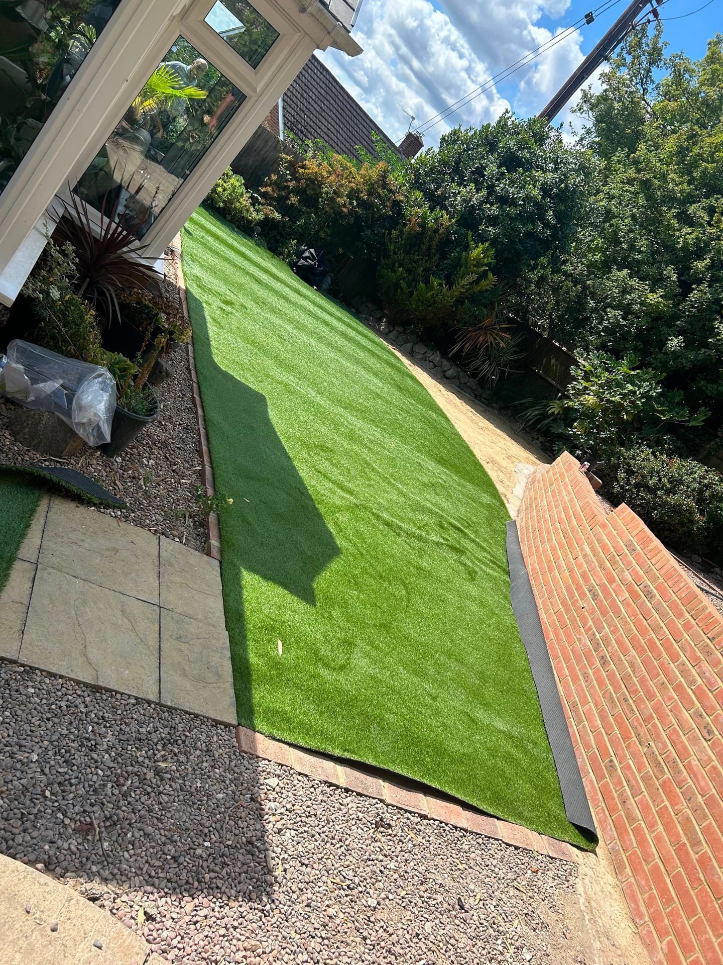 Artificial lawn